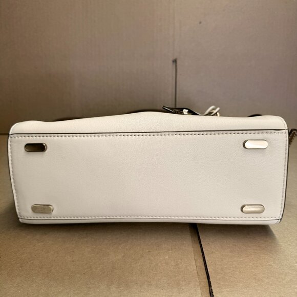 Tory Burch Small Lee Radziwill Double Satchel Bat – New Cream - Picture 9 of 11